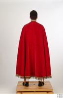 Photos Man in Historical Dress 28 16th century a poses red cloak whole body 0012.jpg